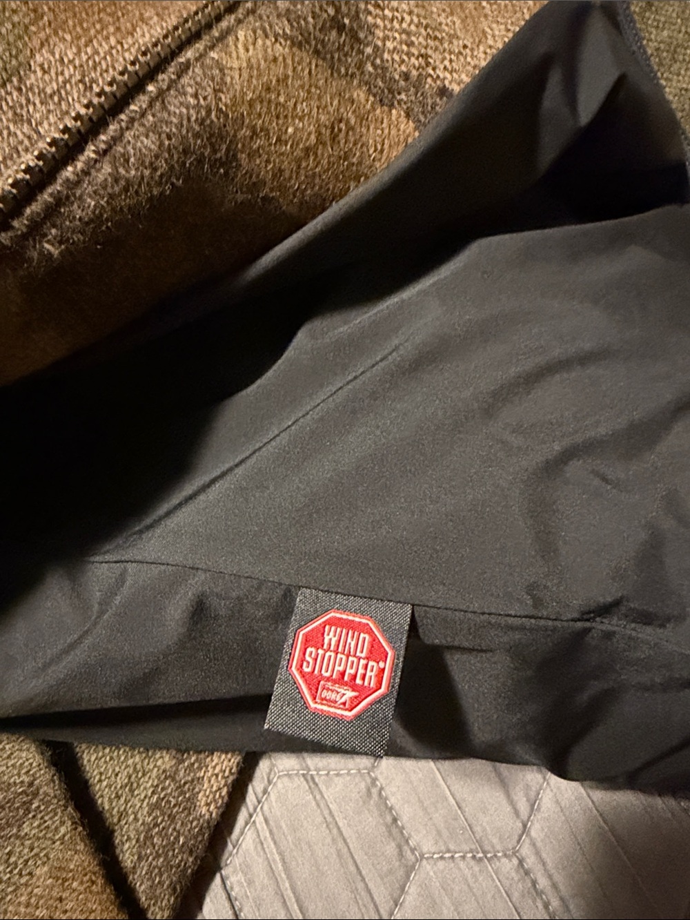 L.L.Bean Men's camo Wool Blend Zip Jacket - Picture 7 of 7
